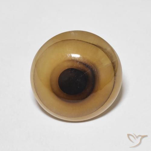 8.95ct Натуральный Многоцветный Агат, Круглый, Полупрозрачный