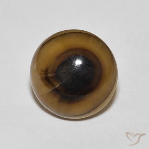 9.22ct Натуральный Многоцветный Агат, Круглый, Полупрозрачный, Photo A