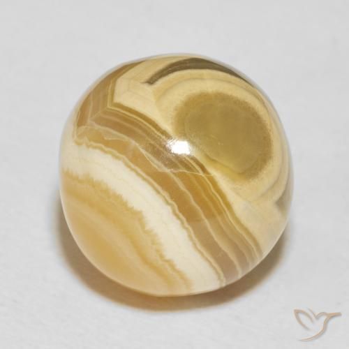 26.61ct Натуральный Многоцветный Агат, Сфера / Шар, Непрозрачный