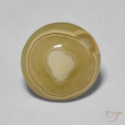 4.76ct Натуральный Многоцветный Агат, Круглый, Непрозрачный