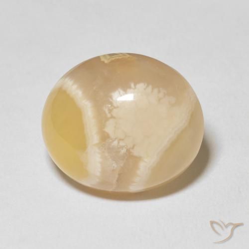 18.85ct Натуральный Многоцветный Агат, Овал, Непрозрачный