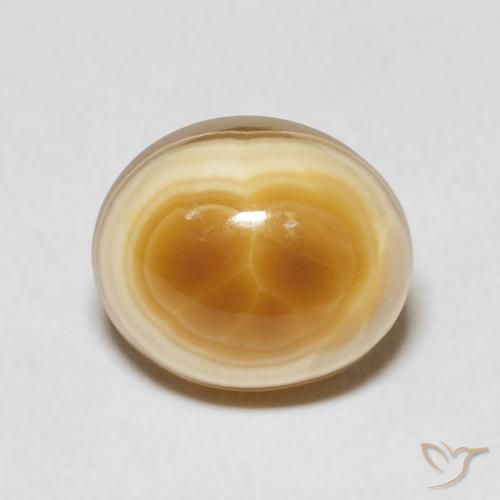 6.50ct Натуральный Многоцветный Агат, Овал, Непрозрачный