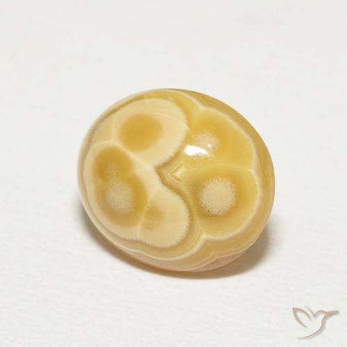 2.92 карата, натуральный Многоцветный Агат, Огранка Овал, Непрозрачный