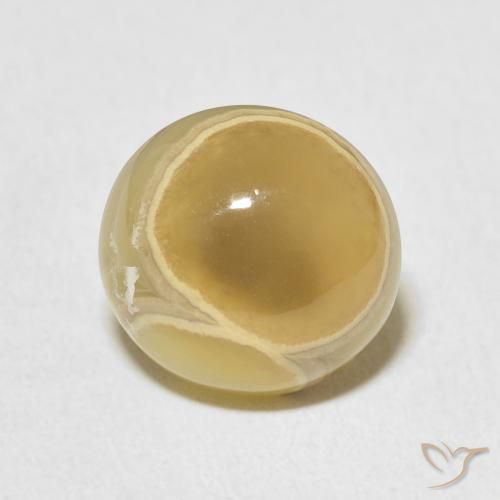 6.97ct Натуральный Многоцветный Агат, Овал, Непрозрачный