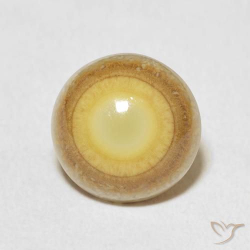 4.88ct Натуральный Многоцветный Агат, Круглый, Непрозрачный