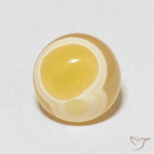 8.38ct Натуральный Многоцветный Агат, Круглый, Непрозрачный