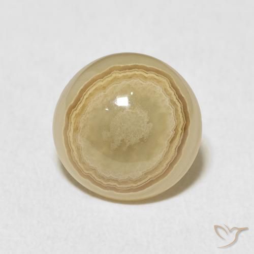 4.81ct Натуральный Многоцветный Агат, Круглый, Непрозрачный