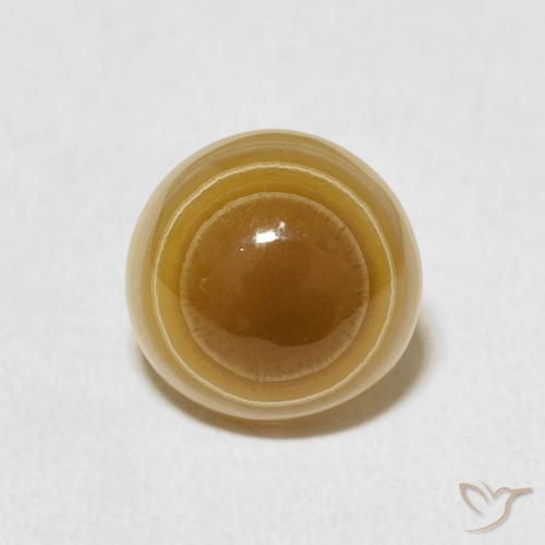 3.80ct Натуральный Многоцветный Агат, Круглый, Непрозрачный
