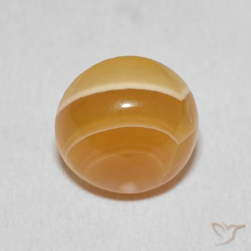 4.55ct Натуральный Многоцветный Агат, Круглый, Непрозрачный