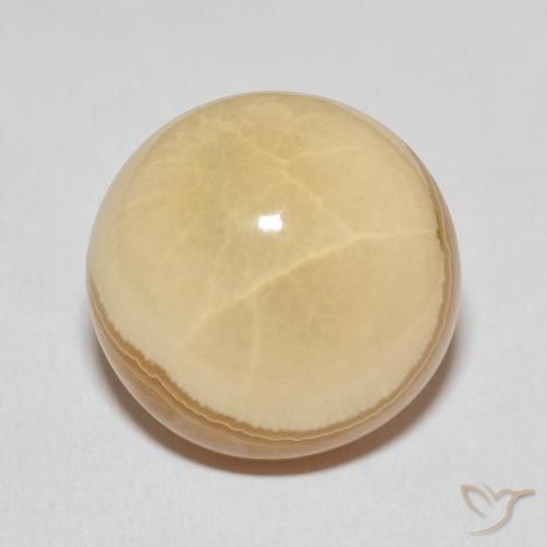 34.68ct Натуральный Многоцветный Агат, Круглый, Непрозрачный