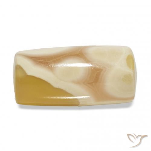 18.45 карата, натуральный Многоцветный Агат, причудливая, Полупрозрачный