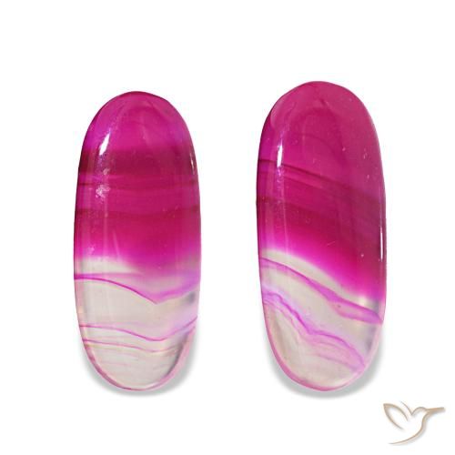 22.11ctw Многоцветный Агат, Овал, Прозрачный