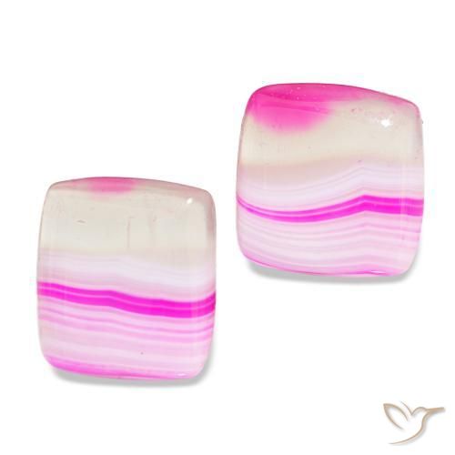 16.57 карата, натуральный Многоцветный Агат, Подушка Крой, Прозрачный