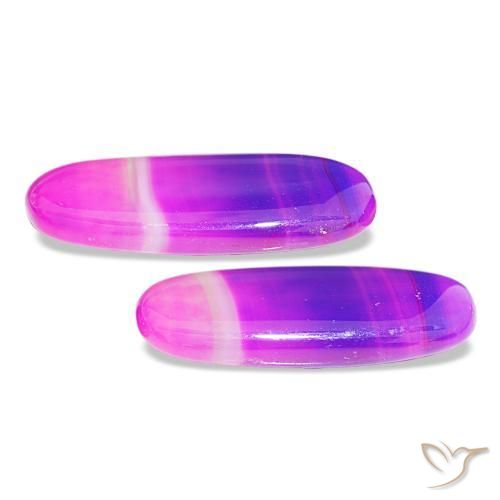 26.61 карата, натуральный Многоцветный Агат, Огранка Овал, Прозрачный