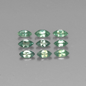  карата, натуральный Зеленый/Красный Александрит, Маркиза, Чистота VS