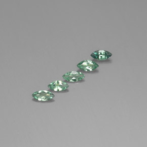  карата, натуральный Зеленый/Красный Александрит, Маркиза, Чистота VS