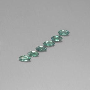  карата, натуральный Зеленый/Красный Александрит, Маркиза, Чистота VS