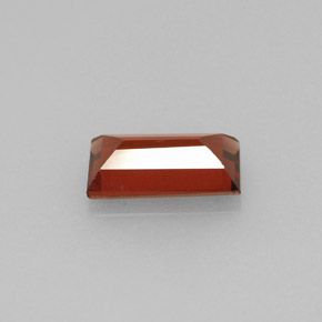 0.98 карата, натуральный Красный Гранат Альмандин, Огранка Багет, VVS-VS