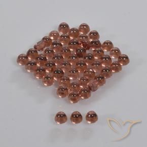 3.47 карата, натуральный Темно-красный Гранат Альмандин, Огранка Круг, Прозрачный