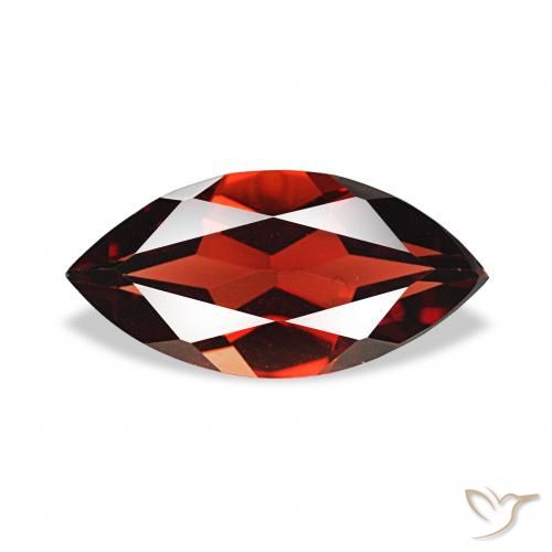 1.83ct Темно-красный Гранат Альмандин Драгоценные Камни, Маркиза, Чистота VVS