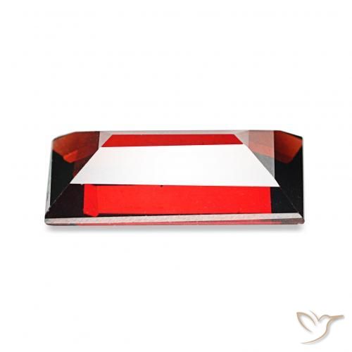 1.80 карата, натуральный Темно-красный Гранат Альмандин, Огранка Багет, Чистота VVS