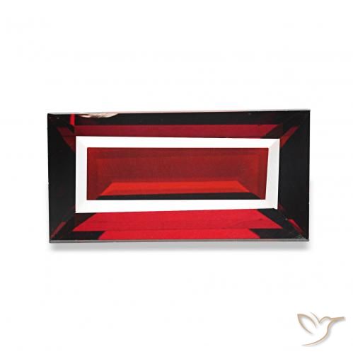 1.81ct Смородина красная Гранат Альмандин, Огранка Багет, VS-SI