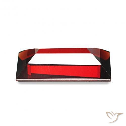 1.67 карата, натуральный Темно-красный Гранат Альмандин, Огранка Багет, Чистота VVS