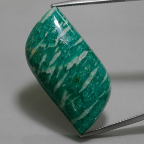 39.49 карата, натуральный Зеленый Амазонит, Необычная форма, Непрозрачный