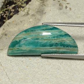 16.62 карата, натуральный Сине-зеленый Амазонит, Необычная форма, Непрозрачный