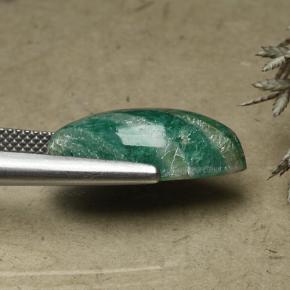 Натуральный Прохладный зеленый Амазонит 8,86 карата Маркиза, Непрозрачный
