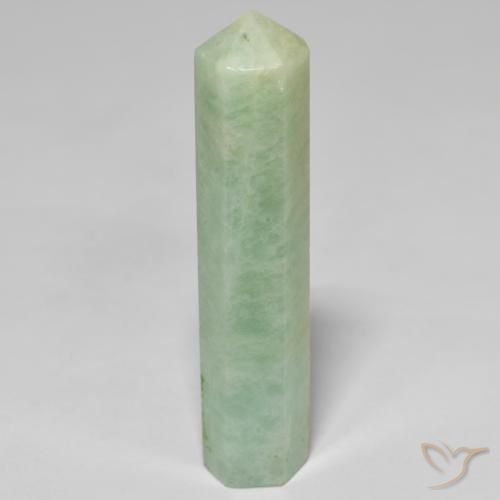 24.91ct Натуральный Medium Light-Green амазонит, причудливая, Непрозрачный