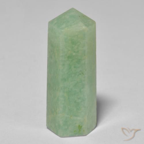 24.03ct Натуральный Medium Light-Green амазонит, причудливая, Непрозрачный