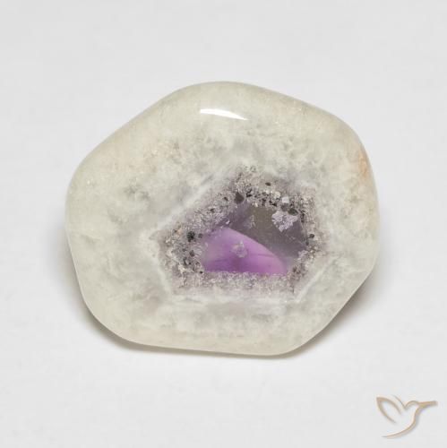 5.54ct Натуральный Многоцветный Кусочек аметистовой жеоды, причудливая, Прозрачный