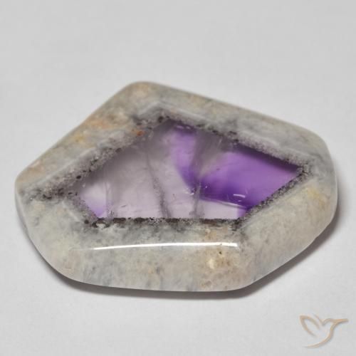 21.85ct Натуральный Многоцветный Кусочек аметистовой жеоды, причудливая, Прозрачный