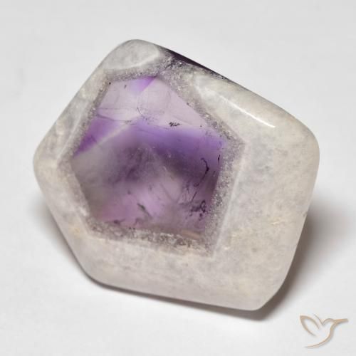 29.60ct Натуральный Многоцветный Кусочек аметистовой жеоды, причудливая, Прозрачный