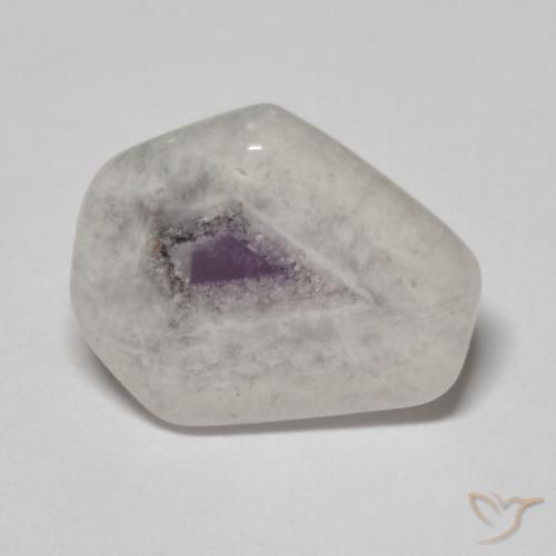 6.74ct Натуральный Многоцветный Кусочек аметистовой жеоды, причудливая, Прозрачный