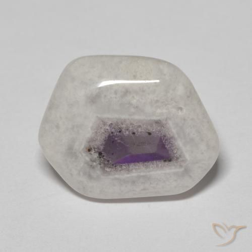 9.26ct Натуральный Многоцветный Кусочек аметистовой жеоды, причудливая, Прозрачный