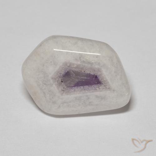 8.08ct Натуральный Многоцветный Кусочек аметистовой жеоды, причудливая, Прозрачный
