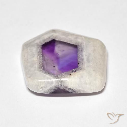 22.06ct Натуральный Многоцветный Кусочек аметистовой жеоды, причудливая, Прозрачный