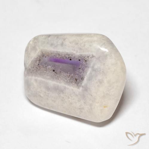 8.69ct Натуральный Многоцветный Кусочек аметистовой жеоды, причудливая, Прозрачный
