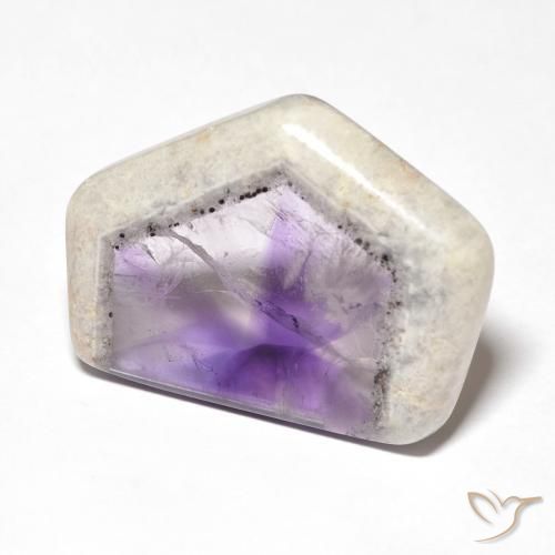 24.07ct Натуральный Многоцветный Кусочек аметистовой жеоды, причудливая, Прозрачный