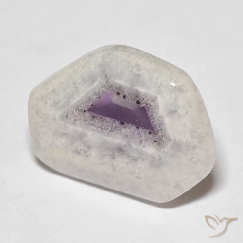 9.16ct Натуральный Многоцветный Кусочек аметистовой жеоды, причудливая, Прозрачный