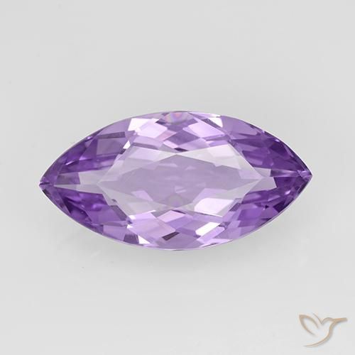 5.15ct Натуральный Темно-фиолетовый Аметист, Маркиза, Чистота VVS