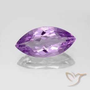 4.32ct Натуральный Пурпурно-фиолетовый Аметист, Маркиза, VS-SI