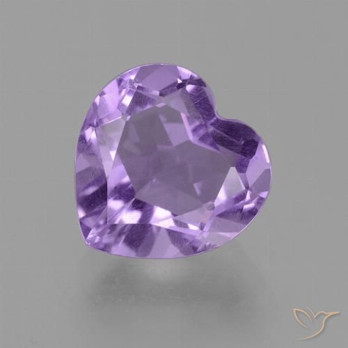 3.13ct Натуральный Глубокий фиолетовый оттенок Аметист, Сердце, Чистота VS