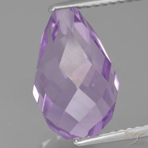 5.67ct Натуральный Ирис Вайолет Аметист, Бриолет, Чистота VS