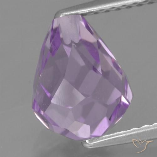 3.06ct Натуральный Ирис Вайолет Аметист, Бриолет, Чистота VS