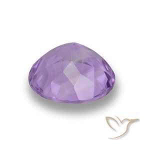 3.93 карата, натуральный Средний фиолетовый Аметист, Круглый, VVS-VS