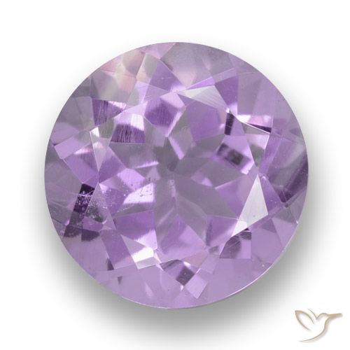 3.23ct Натуральный Ирис Вайолет Аметист, Круглый, Чистота VS