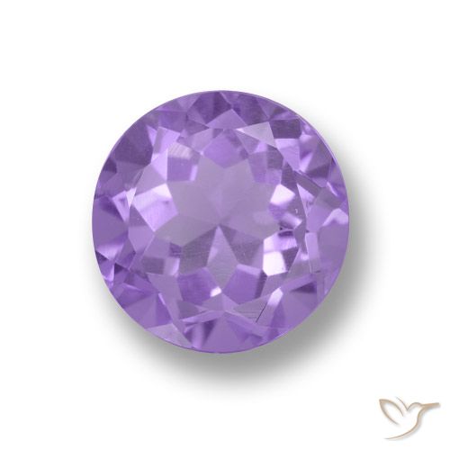 2.76ct Натуральный Глубокий Ирис Фиолетовый Аметист, Круглый, Чистота VVS